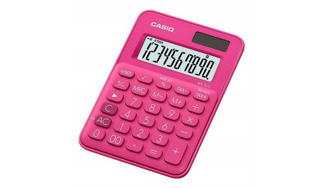 Calculator Casio MS-7UC-RD Red