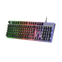 Gaming Keyboard Mars Gaming MK220 Black Black/Grey Spanish Qwerty