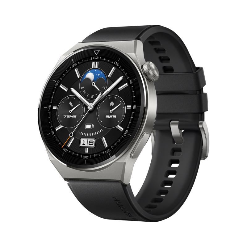 Smartwatch Huawei Watch GT3 Pro 46mm Black EU - Smartwatches 
