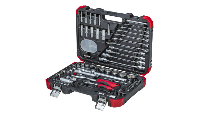 GEDORE red Socket Set 1/4  + 1/2   92-pieces