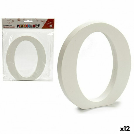 Burts Pincello O Balts Koks 1,8 x 21 x 17 cm (12 gb.)