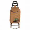 Shopping cart Brown 3,3 L 36 x 95 x 35 cm (10 Units)