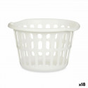 Basket White polypropylene 27 L 40 x 25 x 40 cm (18 Units)