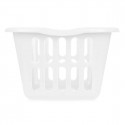 Basket White polypropylene 50 L 58 x 24 x 42 cm (12 Units) Basket White polypropylene 50 L 58 x 24 x 42 cm (12 Units)