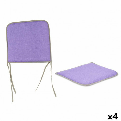Chair cushion Gift Decor SILLA38X38-37 SILLA38X38-37 38 x 2,5 x 38 cm (4 Units)