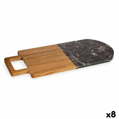 Cutting board Kinvara 78373 78373 Black 18 x 1,5 x 38 cm (8 Units)