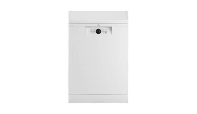 BEKO Freestanding Dishwasher BDFN26520WQ, Energy class E, Width 60 cm, AquaIntense, 3rd drawer, Whit
