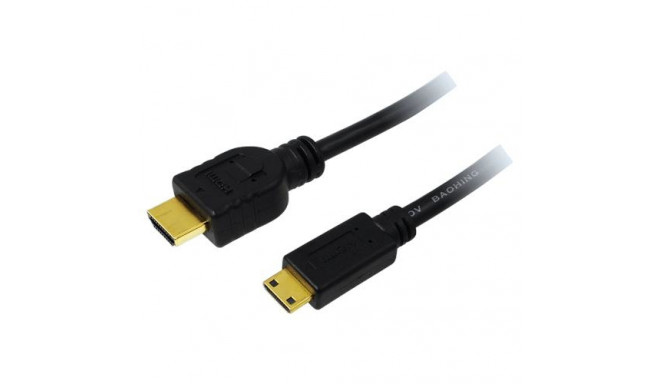 LogiLink CH0022 HDMI cable 1.5 m HDMI Type A (Standard) HDMI Type C (Mini) Black