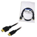 LogiLink CH0022 HDMI cable 1.5 m HDMI Type A (Standard) HDMI Type C (Mini) Black