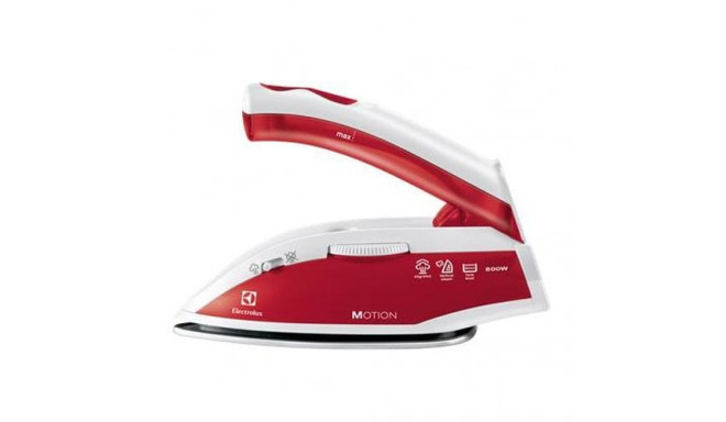 Electrolux EDBT800 Dry iron Stainless Steel soleplate 800 W Red, White