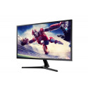 Samsung U32J590UQU LED display 80 cm (31.5") 3840 x 2160 pixels 4K Ultra HD QLED Black