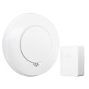 Meross GS559A smart smoke detector Photoelectrical reflection detector Interconnectable Wireless con