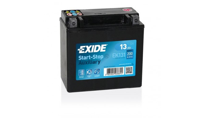 Exide EK131 vehicle battery AGM (Absorbed Glass Mat) 13 Ah 12 V 200 A Motorcycle