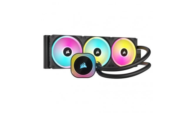 Corsair H150I Processor All-in-one liquid cooler 12 cm Black