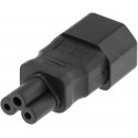 Deltaco DEL-1011 power plug adapter C14 Black