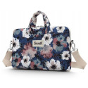 Canvaslife laptop bag  15-16", blue camellia