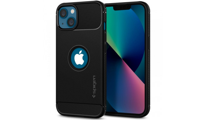 SPIGEN RUGGED ARMOR IPHONE 13 MATTE BLACK