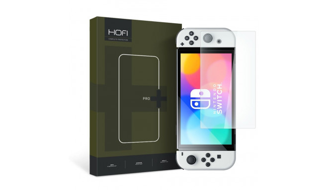 SZKŁO HARTOWANE HOFI GLASS PRO+ NINTENDO SWITCH OLED CLEAR