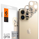 Spigen phone camera Protector Optik.tR iPhone 13 Pro/13 Pro Max, gold 2pcs