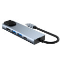 Tech-Protect USB hub 5in1, hall