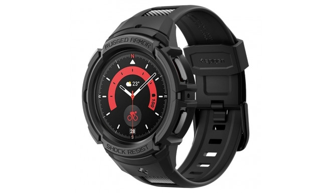 SPIGEN RUGGED ARMOR ”PRO” GALAXY WATCH 5 PRO (45 MM) BLACK