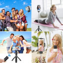 TECH-PROTECT L02S WIRELESS SELFIE STICK TRIPOD BLACK