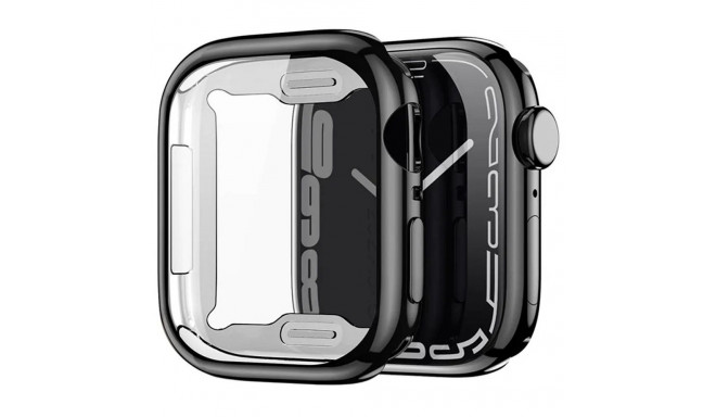 DUX DUCIS case SAMO protective with glass for Apple Watch 7 / 8 / 9 41 mm black