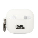 Original case KARL LAGERFELD KLA3RUNIKH for Apple Airpods 3 (3D Sil NFT Karl / white)