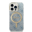Guess kaitseümbris + laadija iPhone 14 Pro Bundle Pack MagSafe, sinine Guess kaitseümbris + laadija iPhone 14 Pro Bundle Pack MagSafe, sinine