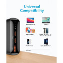 Power Bank VEGER T100 - 20 000mAh LCD Quick Charge PD 65W black (for laptop also) (W2032C-100)