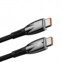 BASEUS cable Type C to Type C Power Delivery 100W Glimmer Series CADH000801 2m black