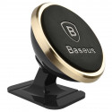 BASEUS car holder magnetic to center console 360° Adjustable gold SUCX140015