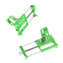 Bike holder GUB G85 green for mobile phone Metal