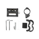 Bike holder GUB G83 Aluminium black for mobile phone