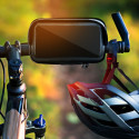 Bike holder waterproof with zip and hood 5,5" - 6,3"