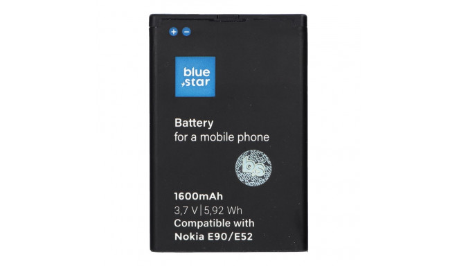 Battery for Nokia E52 / E71 / N97 / E61i / E63 / E90 / 6650 Flip 1600 mAh Blue Star Premium