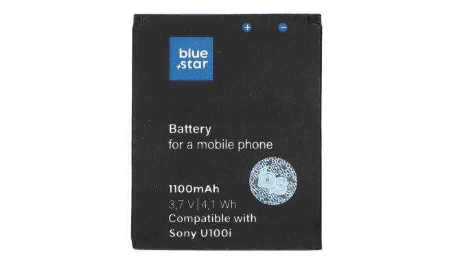BLUE STAR battery for SONY ERICSSON U100 Yari / J10 / J10i2 ELM / Hazel 1100 mAh