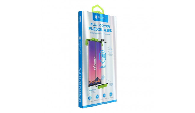 Bestsuit Flexible Hybrid Glass 5D for Samsung Galaxy S20 Ultra black (Hot Bending)