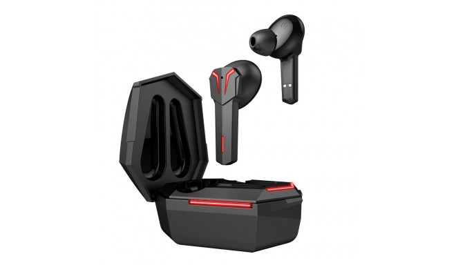 ART wireless earphones bluetooth gaming TWS + docking station Type C AP-TW-G10 black