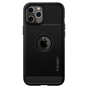 Spigen kaitseümbris Rugged Armor iPhone 12/12 Pro, matt must