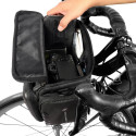 Bicycle holder / on wheel bag with touch screen with zipper WILDMAN GS6 4L 4 "- 7"
