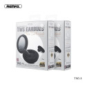 REMAX wireless stereo earbuds TWS-9 with docking station and mirror black