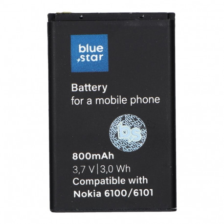 BLUE STAR battery for NOKIA 6101 / 6100 / 6300 800 mAh
