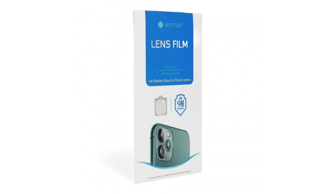 Bestsuit Flexible Hybrid Glass for Apple iPhone 12 mini camera lenses