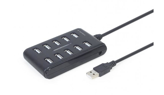 I/O HUB USB2 10PORT/UHB-U2P10P-01 GEMBIRD