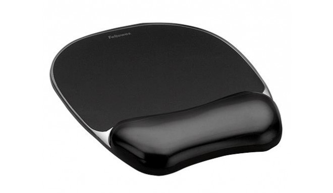 MOUSE PAD CRYSTAL GEL/BLACK 9112101 FELLOWES