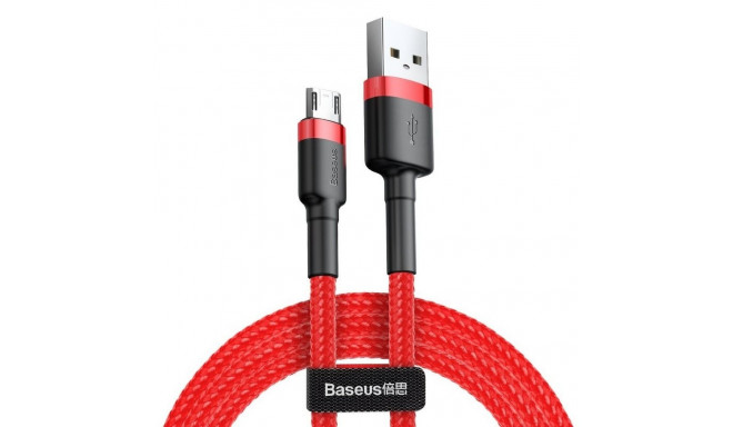 BASEUS cable USB A to Micro USB 1,5A Cafule CAMKLF-C09 2 m red