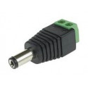 POWER CONNECTOR PLUG-SCREW/WTYKDC GENWAY