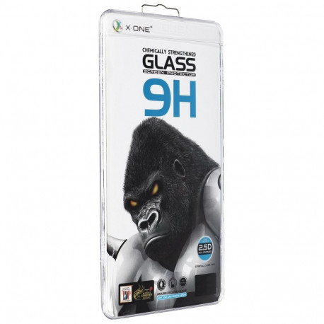 3D Full Cover Tempered Glass X-ONE - for Samsung Galaxy S22 Ultra (case friendly) - working fingerpr