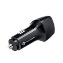 FORCELL CARBON car charger Type C 3.0 PD20W CC50-1C black (Total 20W)